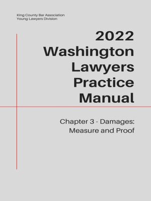 cover image of Washington Lawyers Practice Manual Chapter 3